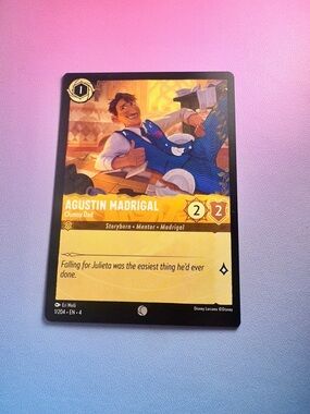agustin madrigal [encanto] (1/204) - common — disney lorcana: ursula’s return